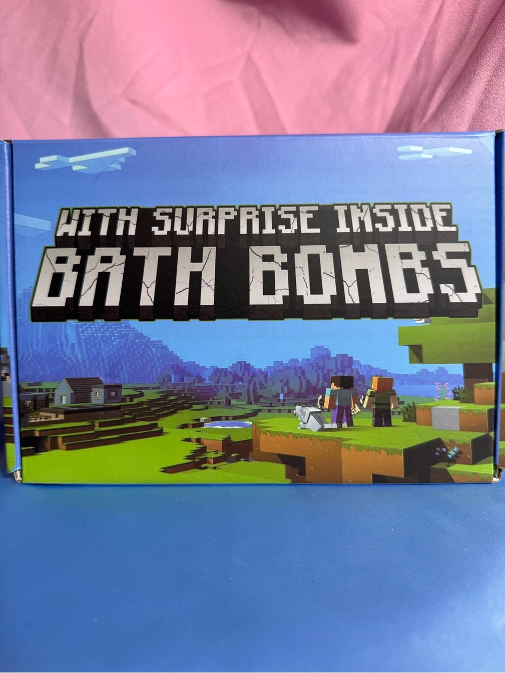 Surprise Inside Bath Bombs - Blue & Green Packaging
